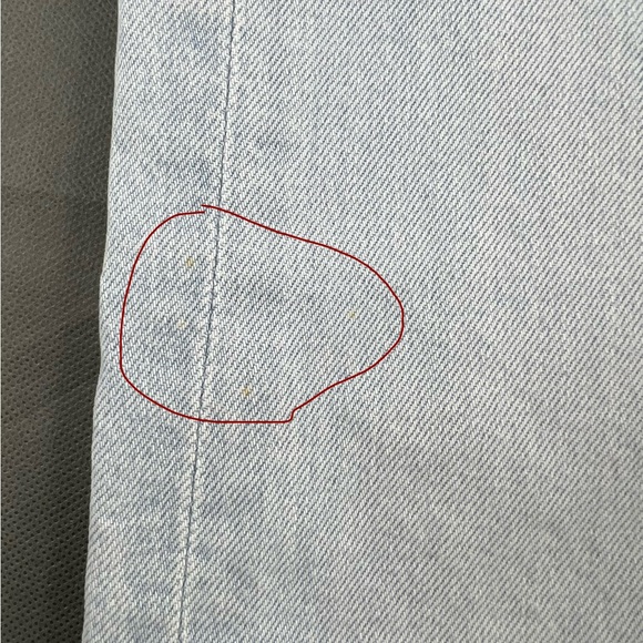 MOTHER The Twister High Rise Ankle Wide Leg Jeans in Cowabunga Sz 31 - Picture 9 of 14